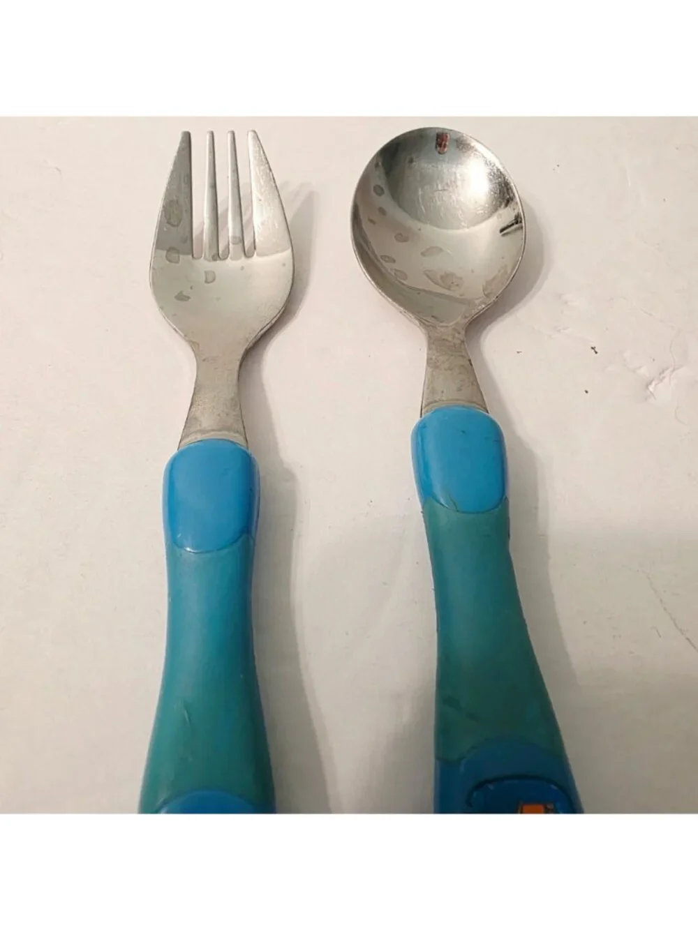Vtg Stainless Toddler Disney Pixar Finding Nemo Silverware Spoon Fork ZAK