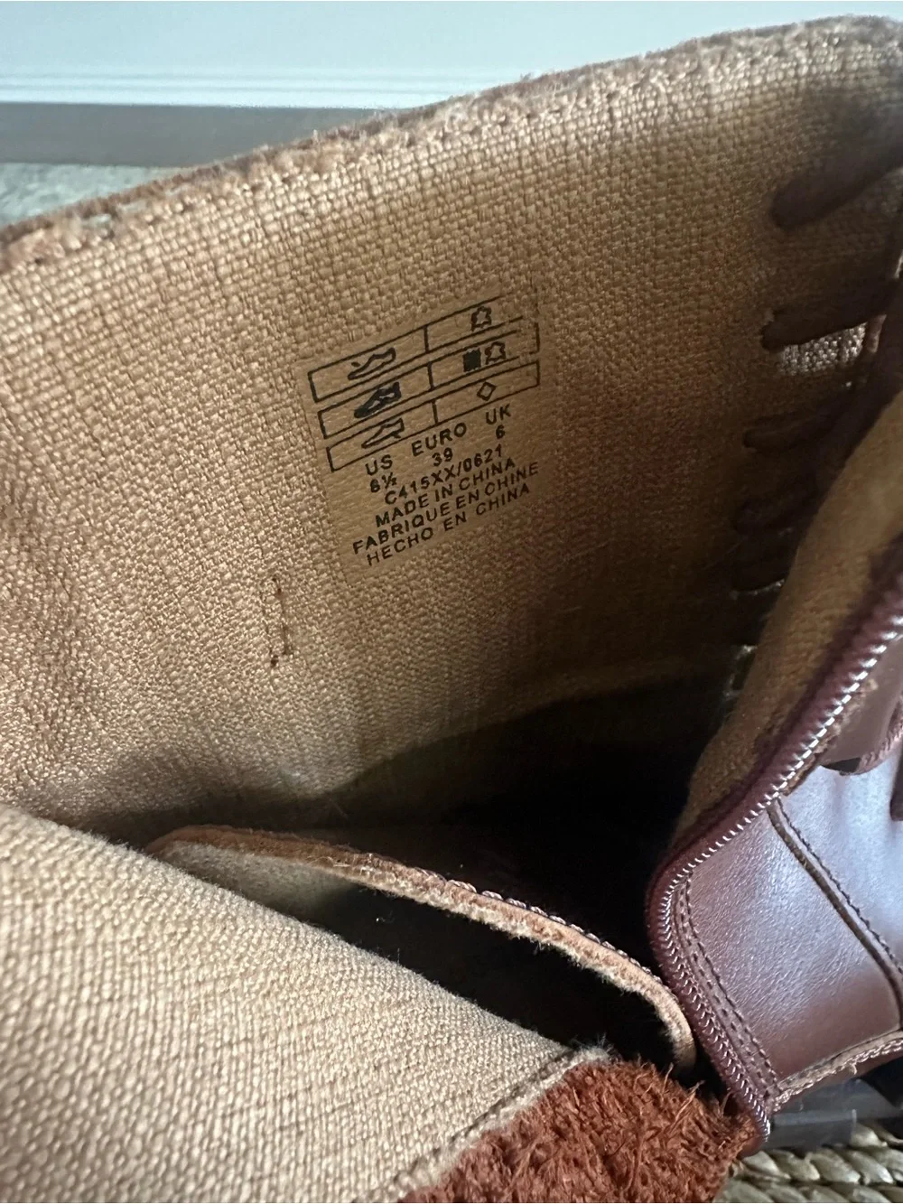 Kelsi Dagger Brooklyn Coffee Bean Brown Brave Platform Boot size 8.5