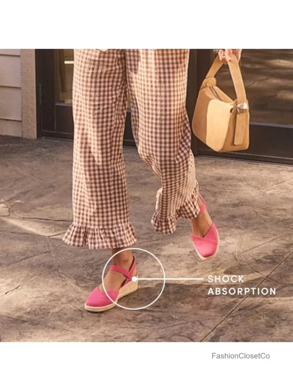 Espadrille Wedge Sandals with Soft System Comfort