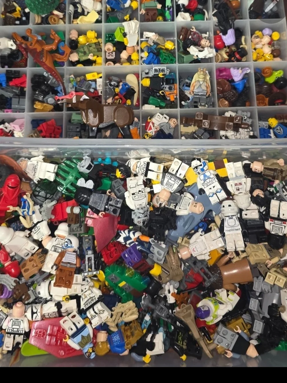 Bulk Mixed Minifigure Parts - Assorted Colors