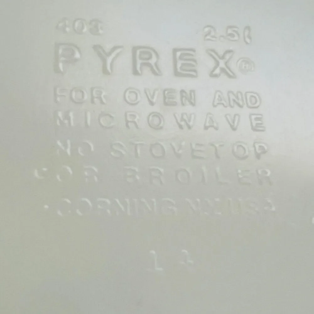 Pyrex light gray