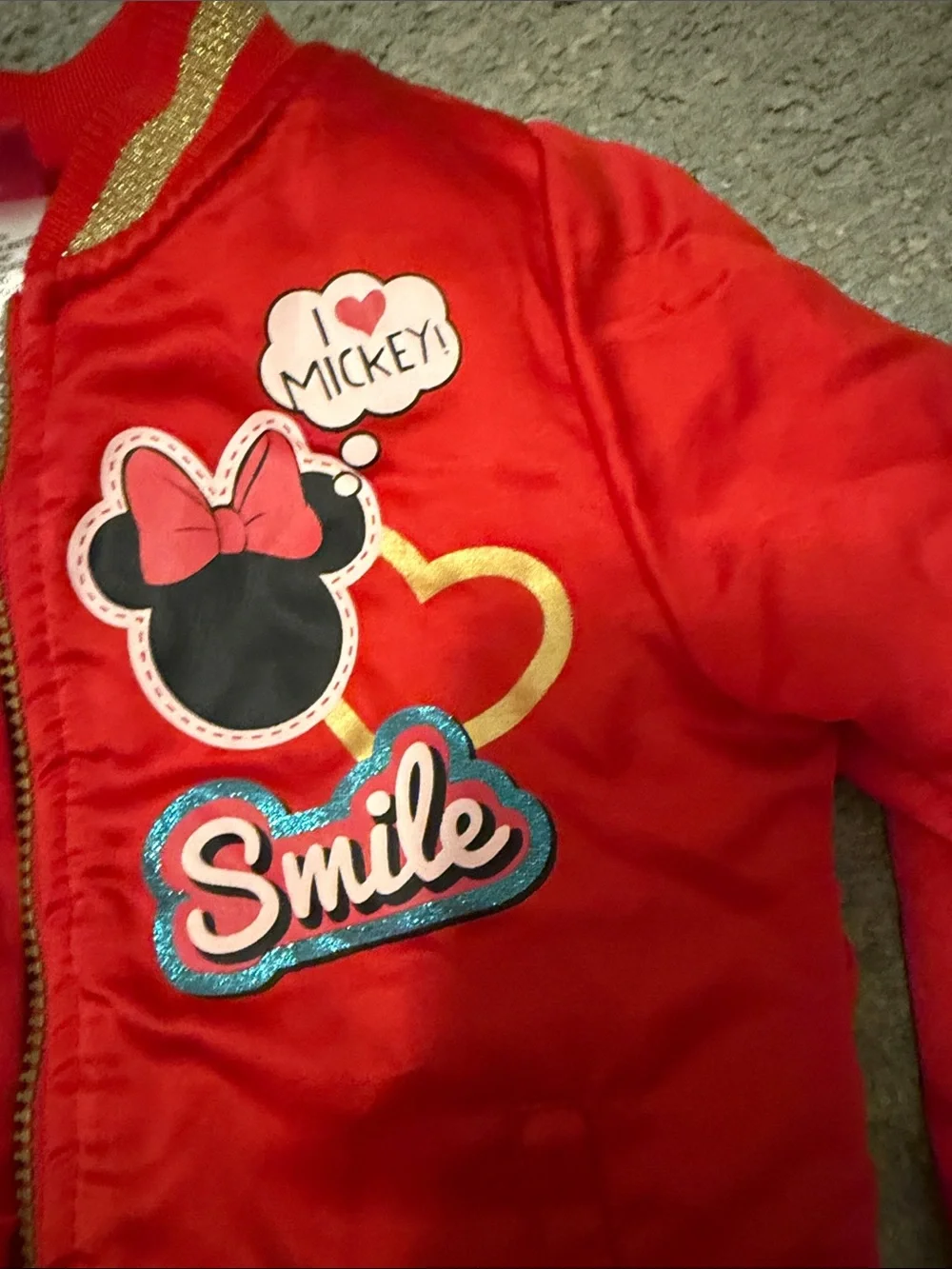 Disney bright red
