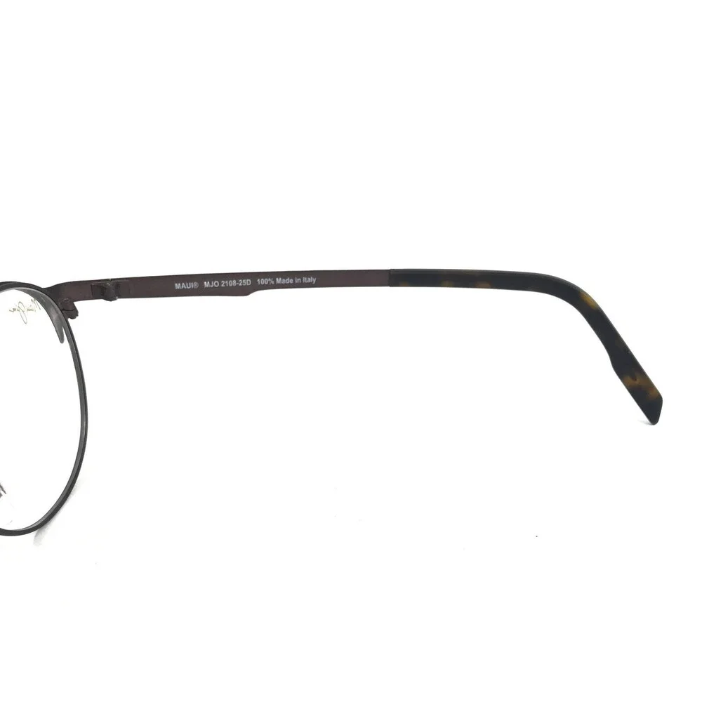 Maui Jim Eyeglasses Frames MJO2108-25D Matte Purple Woodgrain Gray 51-21-145