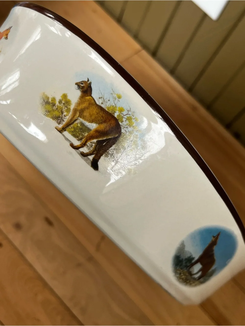 National Wildlife Federation oval ceramic