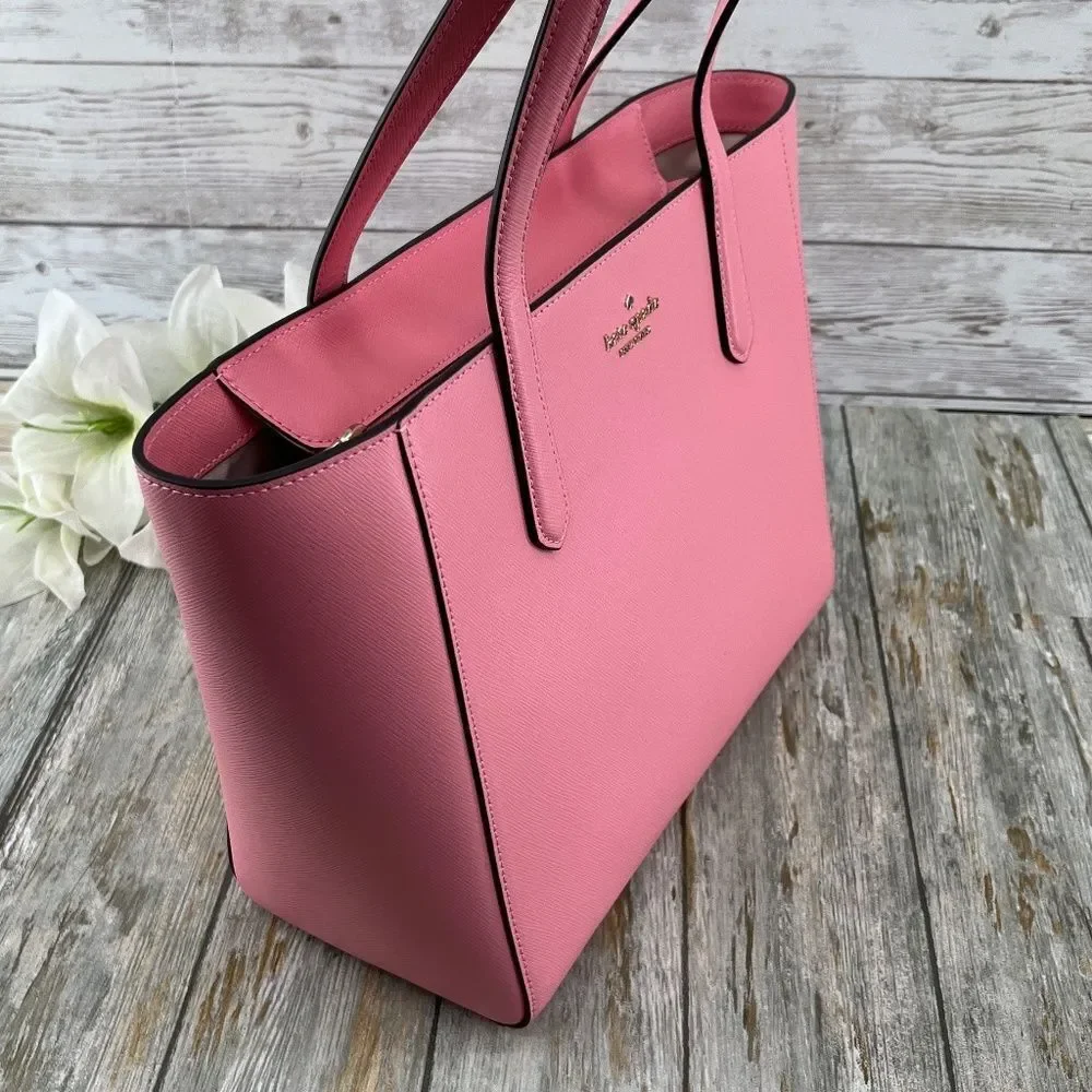 Kate Spade Staci Medium Tote Shoulder Bag Purse Pink