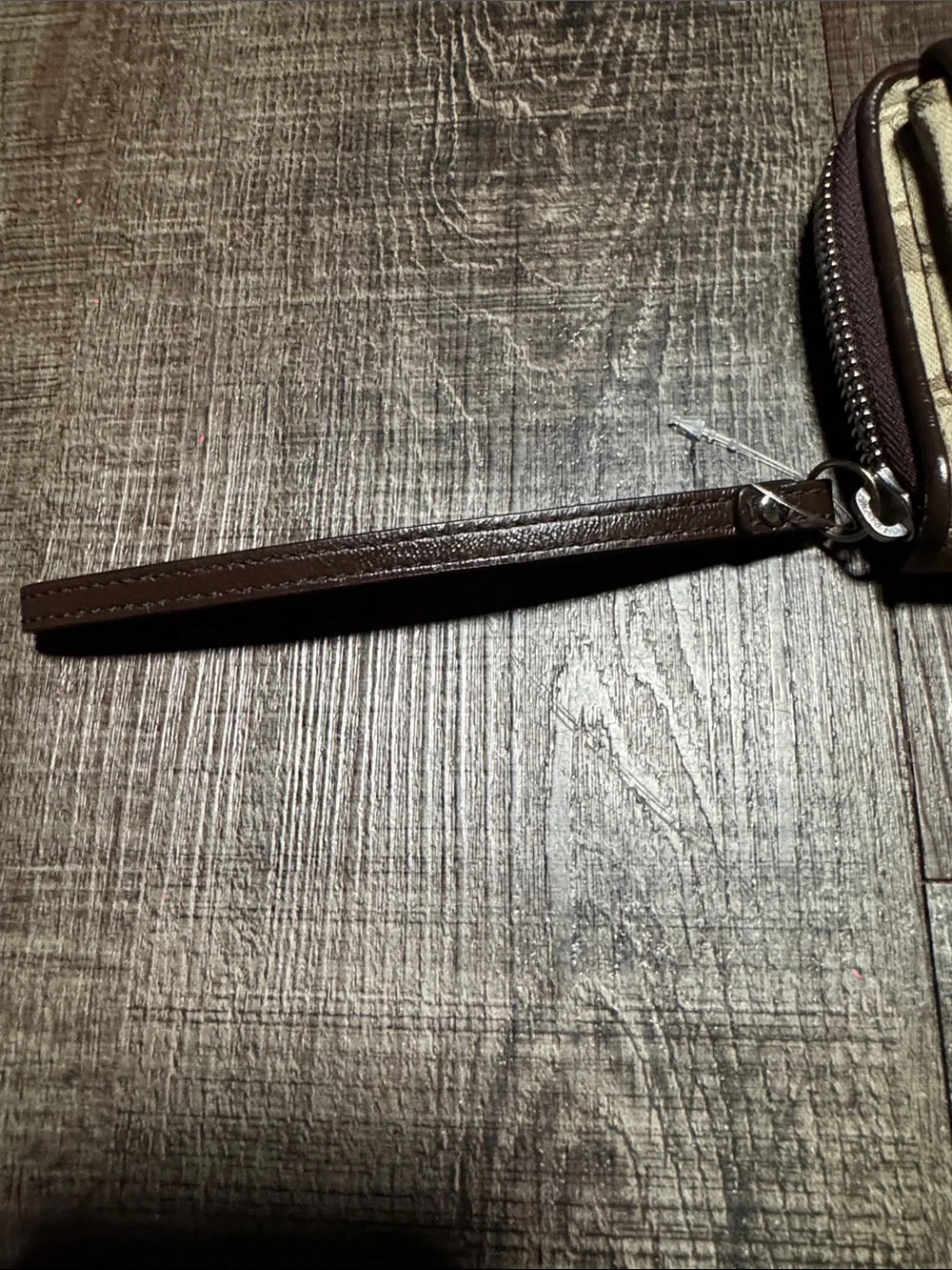 Coach wristlet signature