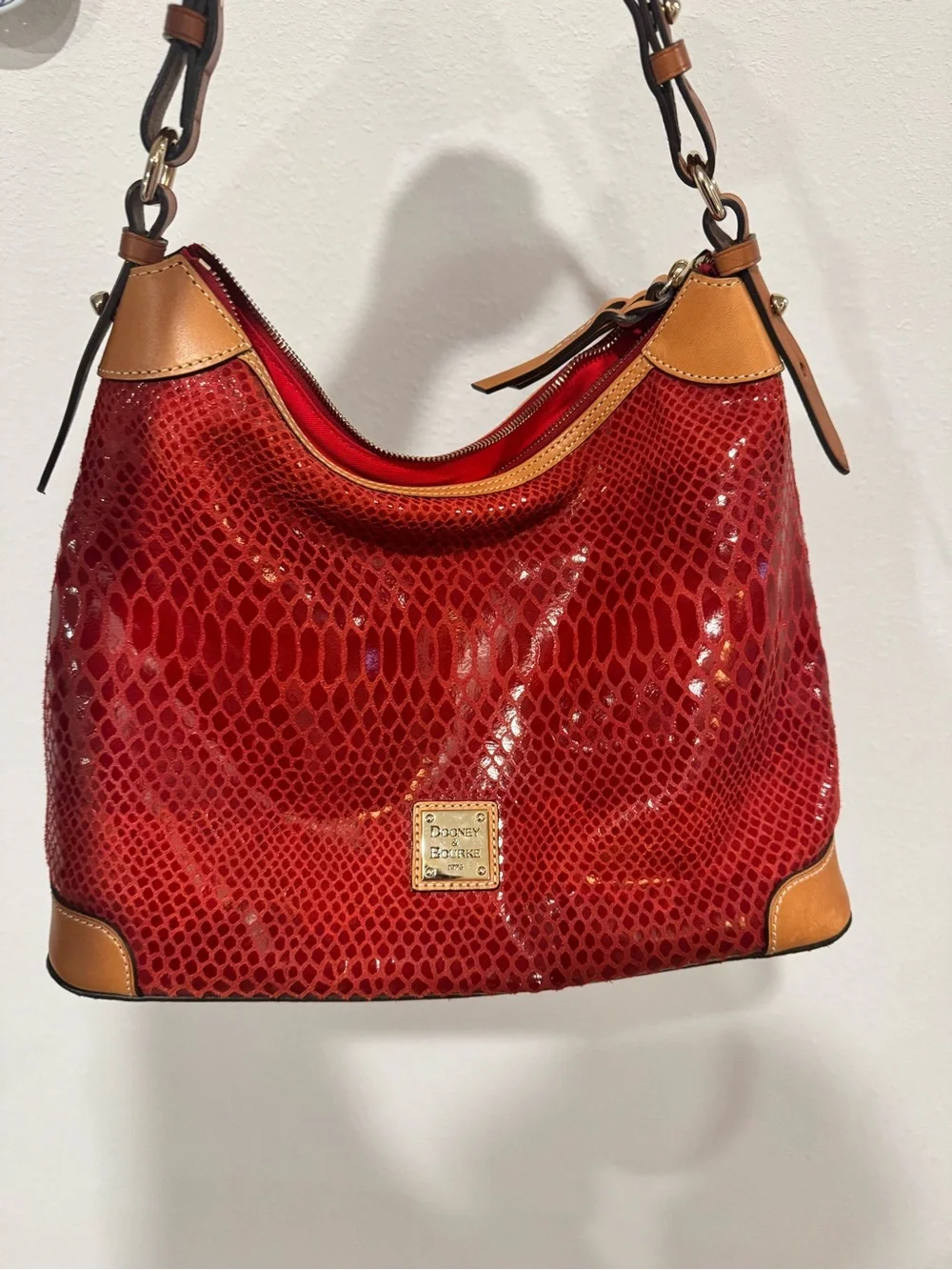 Dooney & Bourke glossy snake