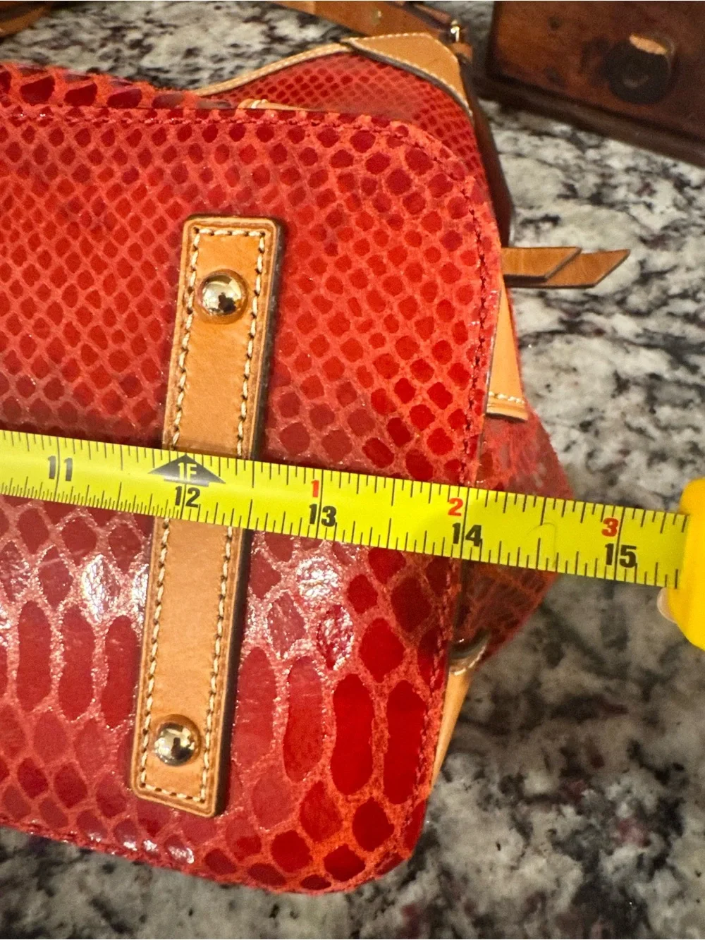 Dooney & Bourke glossy snake