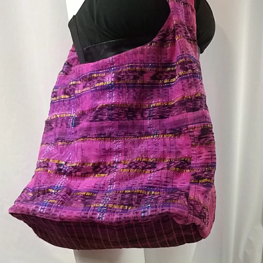 Hobo Festival Pink Glitter Carnival Large Bag