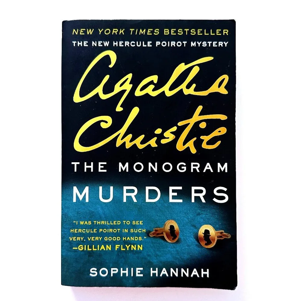 NOVEL Monogram Murders: The New Hercule Poirot Mystery by Sophia Hannah NWoT