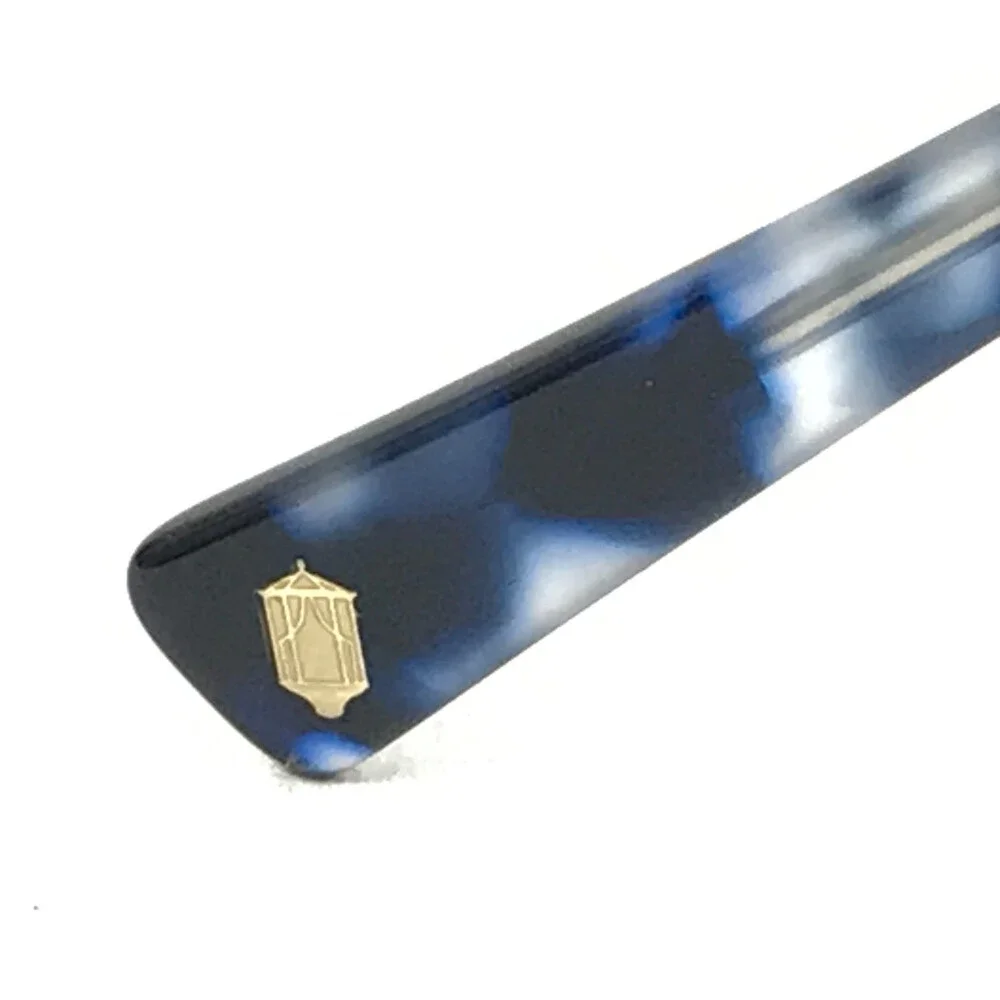 Erkers Eyeglasses Frames CHAIN OF ROCKS Wednesday Matte Blue 54-18-146