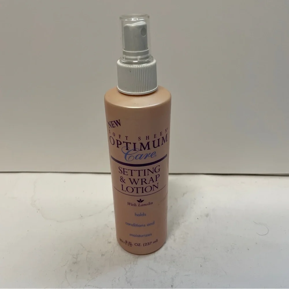 Soft Sheen Optimum Care Setting Wrap Lotion 8 OZ HTF