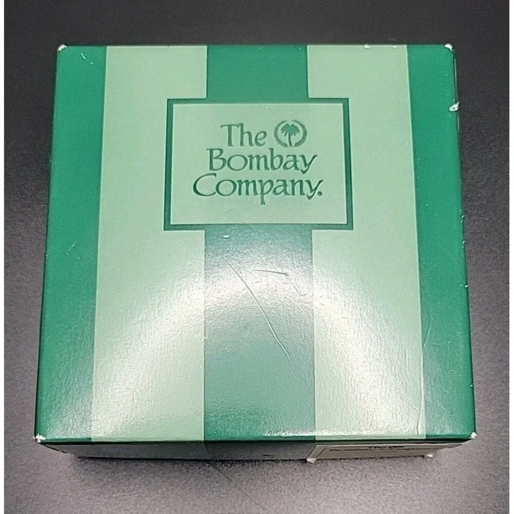 Vintage Bombay Company Silver Classical Suite Coasters Set of 4 Godinger Music