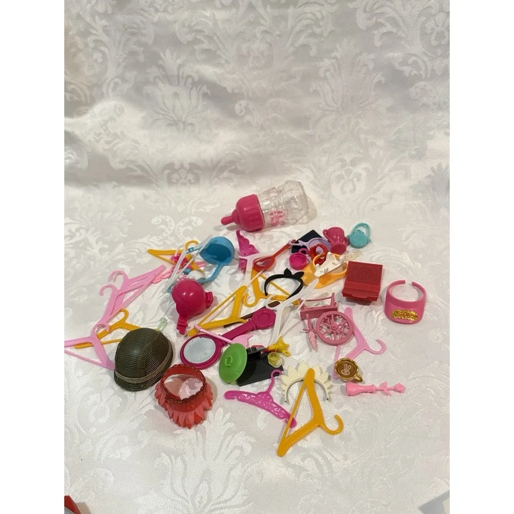 various Barbie doll accessories original Mattel pieces some unbranded
