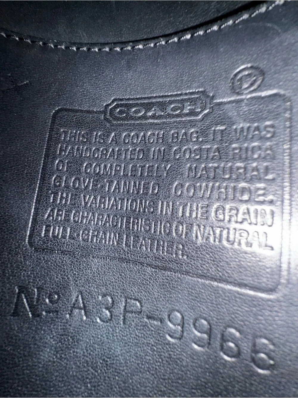 Coach vintage bag