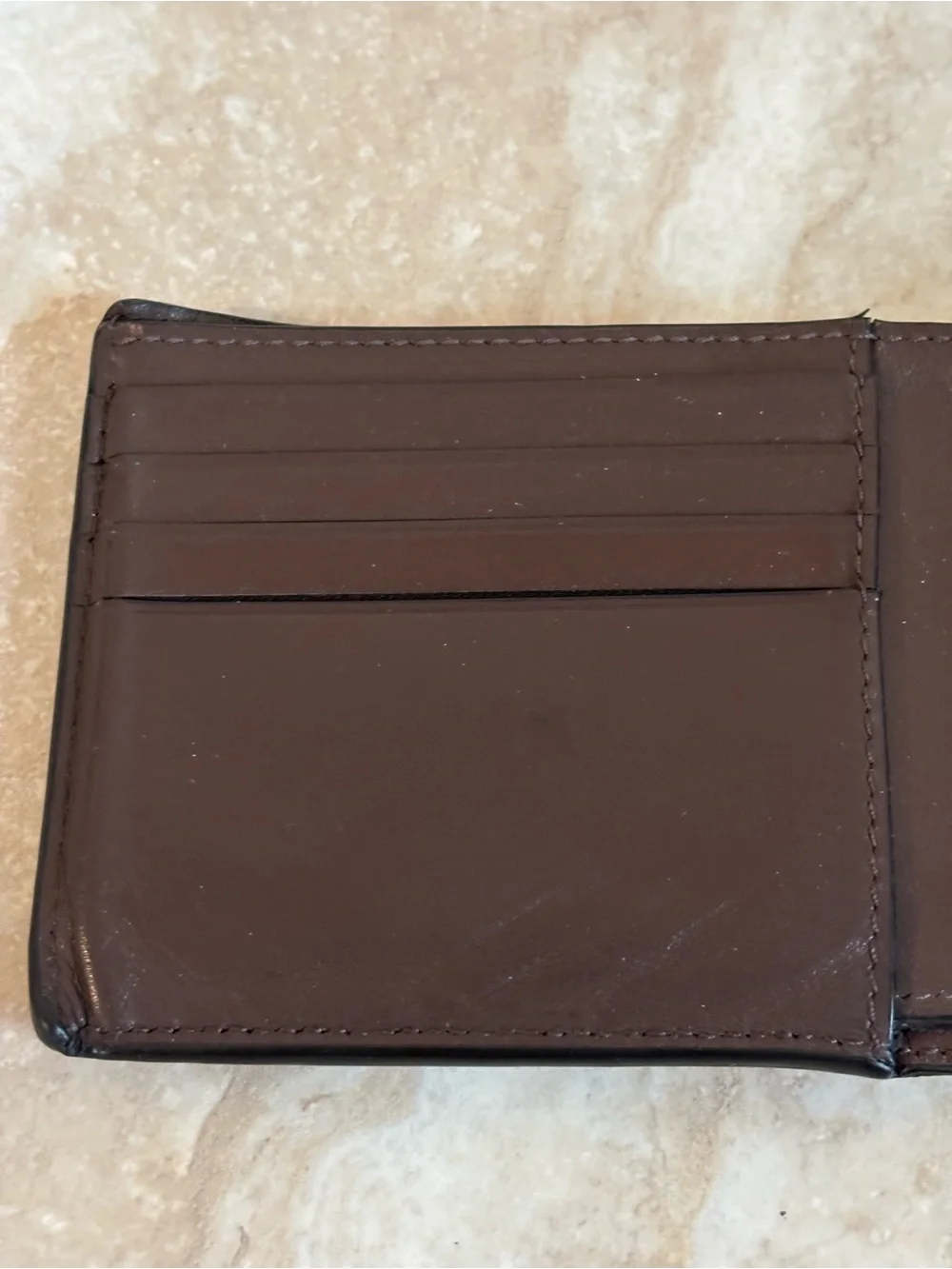 Coach 2in leather compact