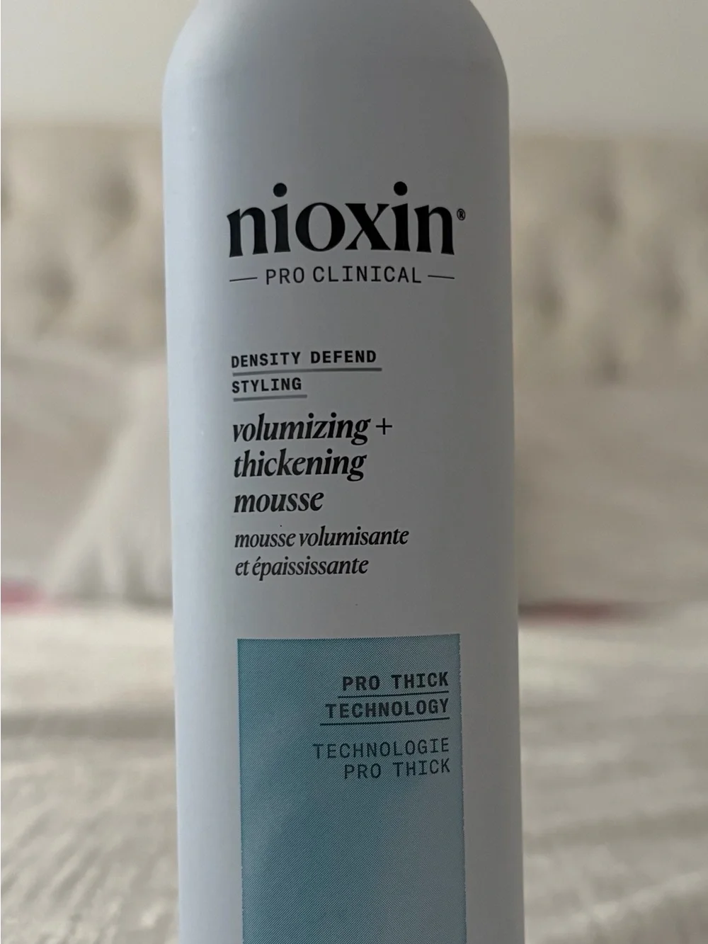 Nioxin volumizing thickening