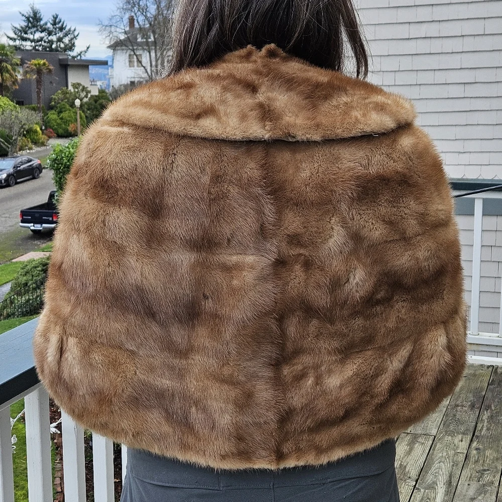 Vintage real mink