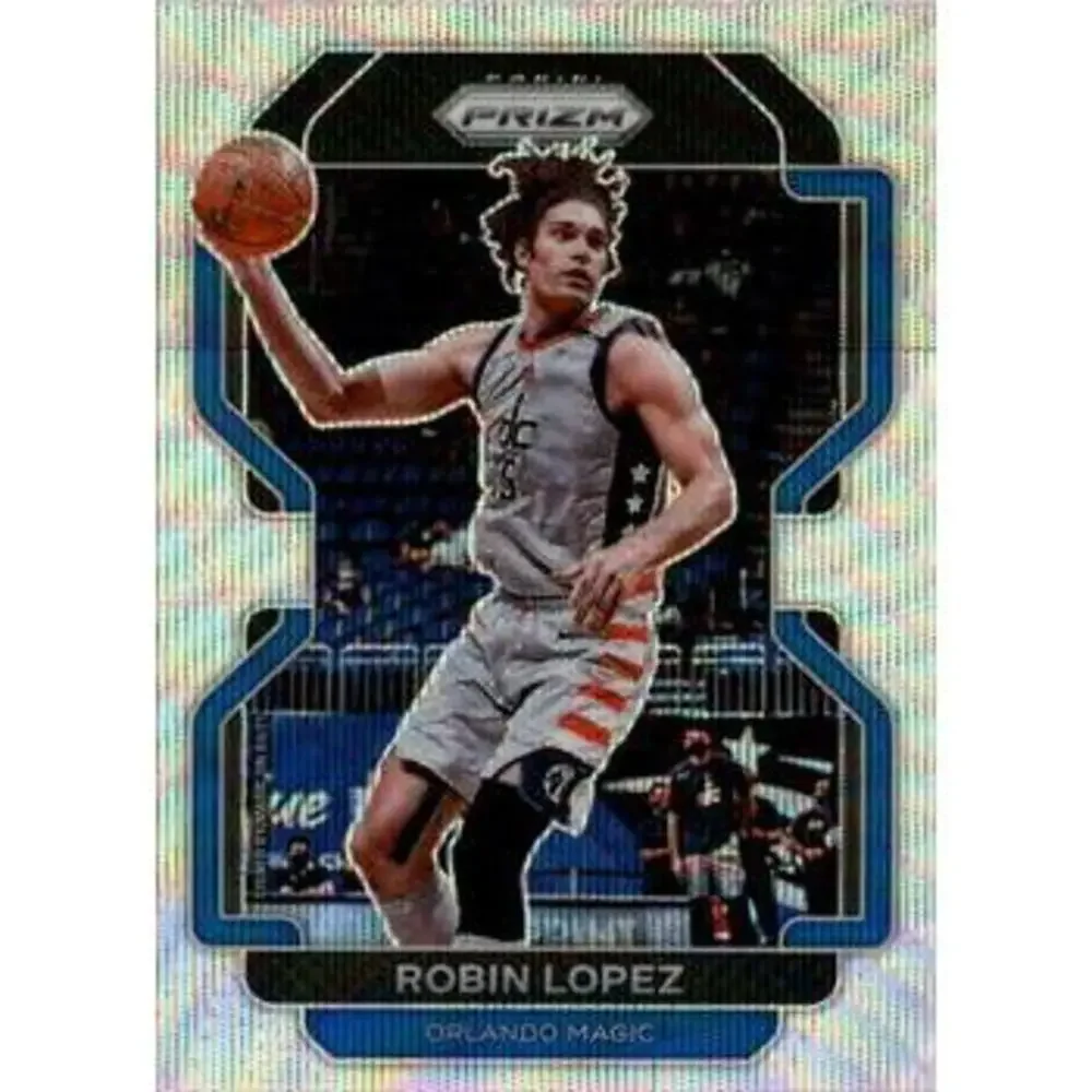 2021-22 Panini Silver Prizm Robin Lopez 34 Orlando Magic