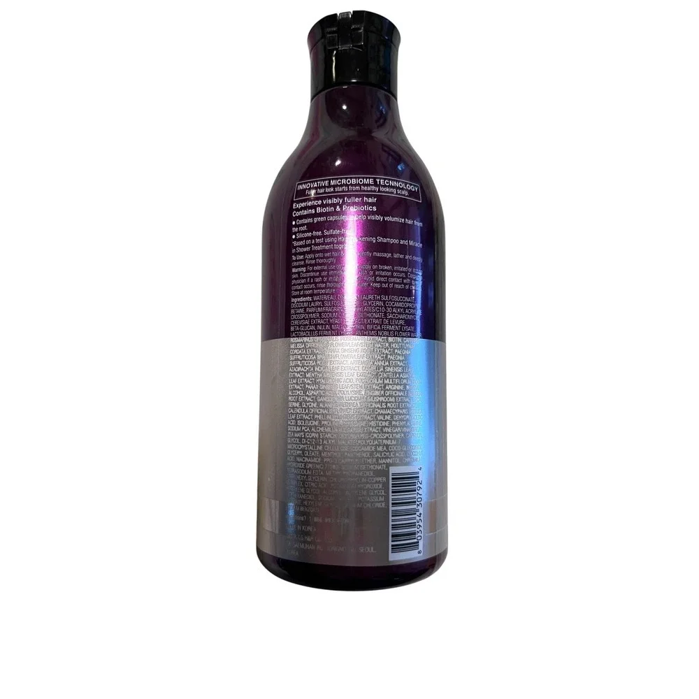 Dr. Groot Hair Thickening Shampoo Biotin‎ Prebiotics Scalp Solution 13 fl oz