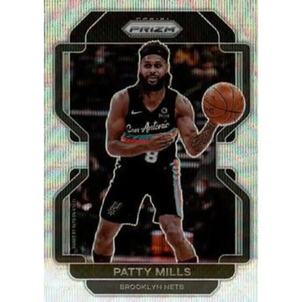 2021-22 Panini Silver Prizm Patty Mills 151 Brooklyn Nets