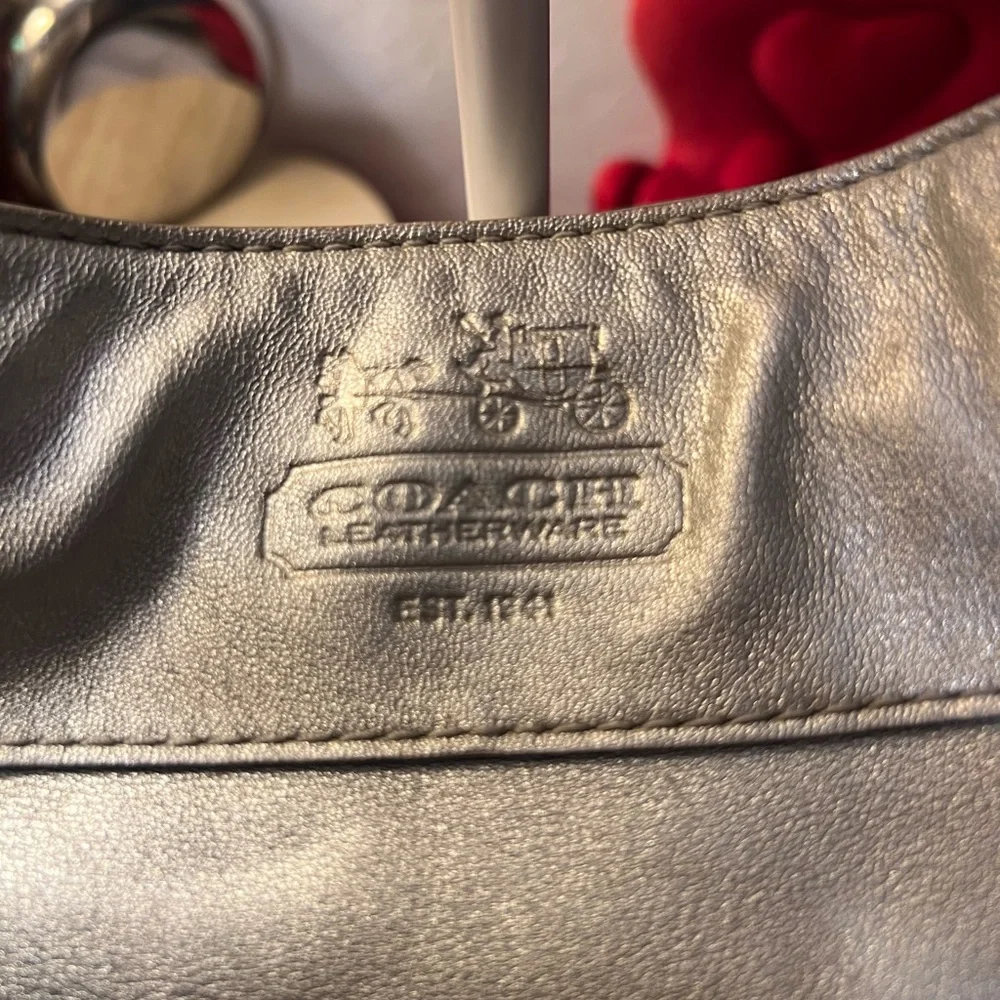 Coach elegant silver