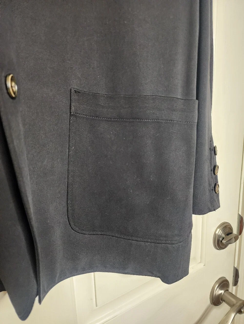 Tommy Bahama Men's 100% Silk Island Soft Blazer Jacket Black M