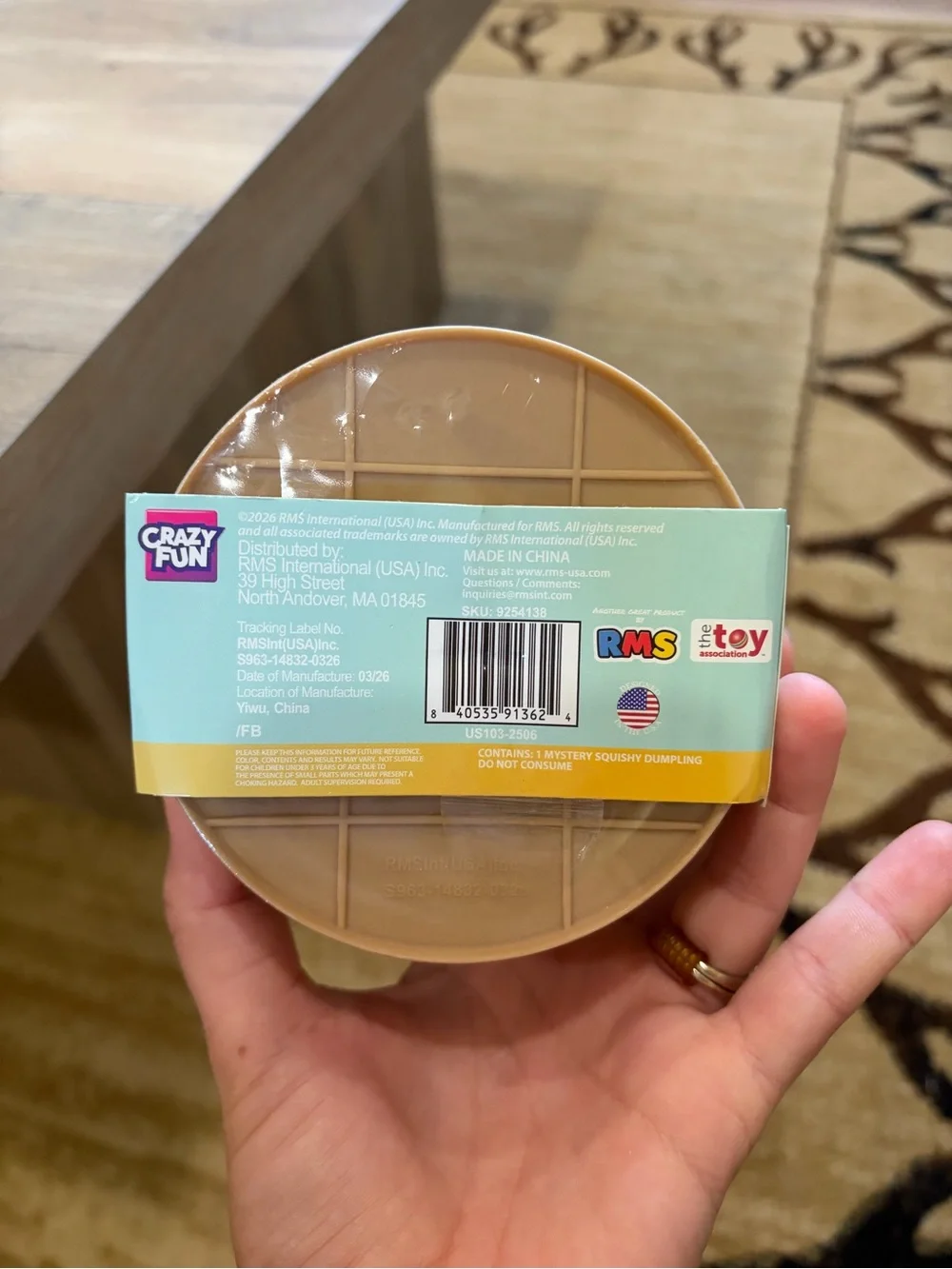 rms mystery dumpling