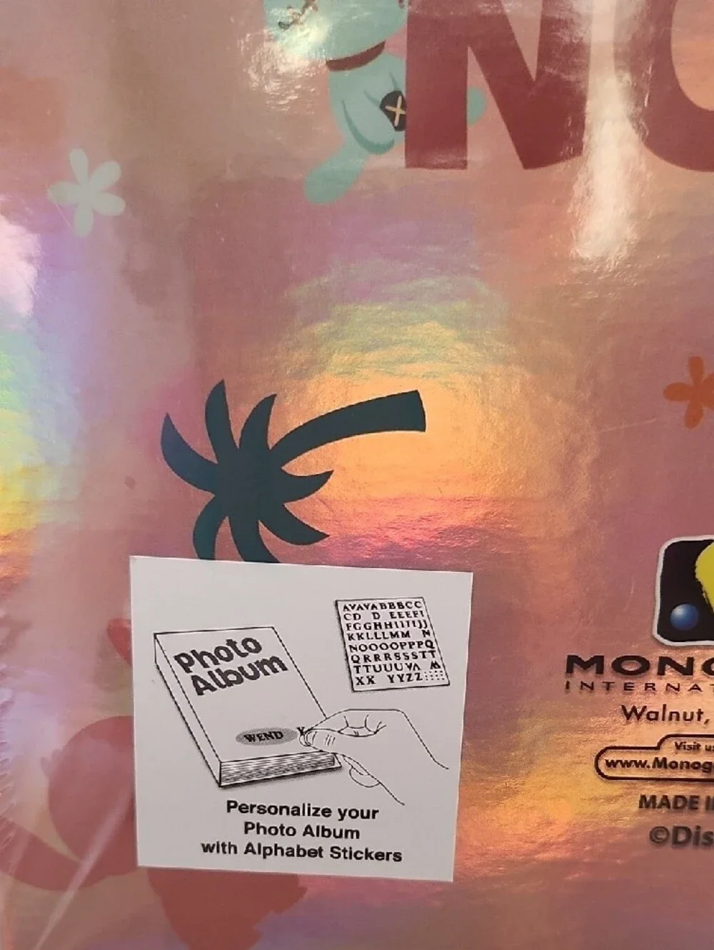 Disney holographic folder