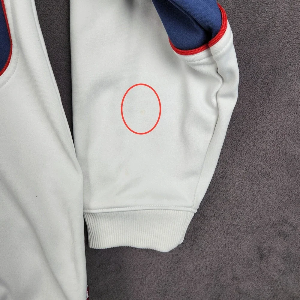 Vintage Nike Jordan Track Jacket Mens XL Blue White Red Full Zip 23 Jumpman