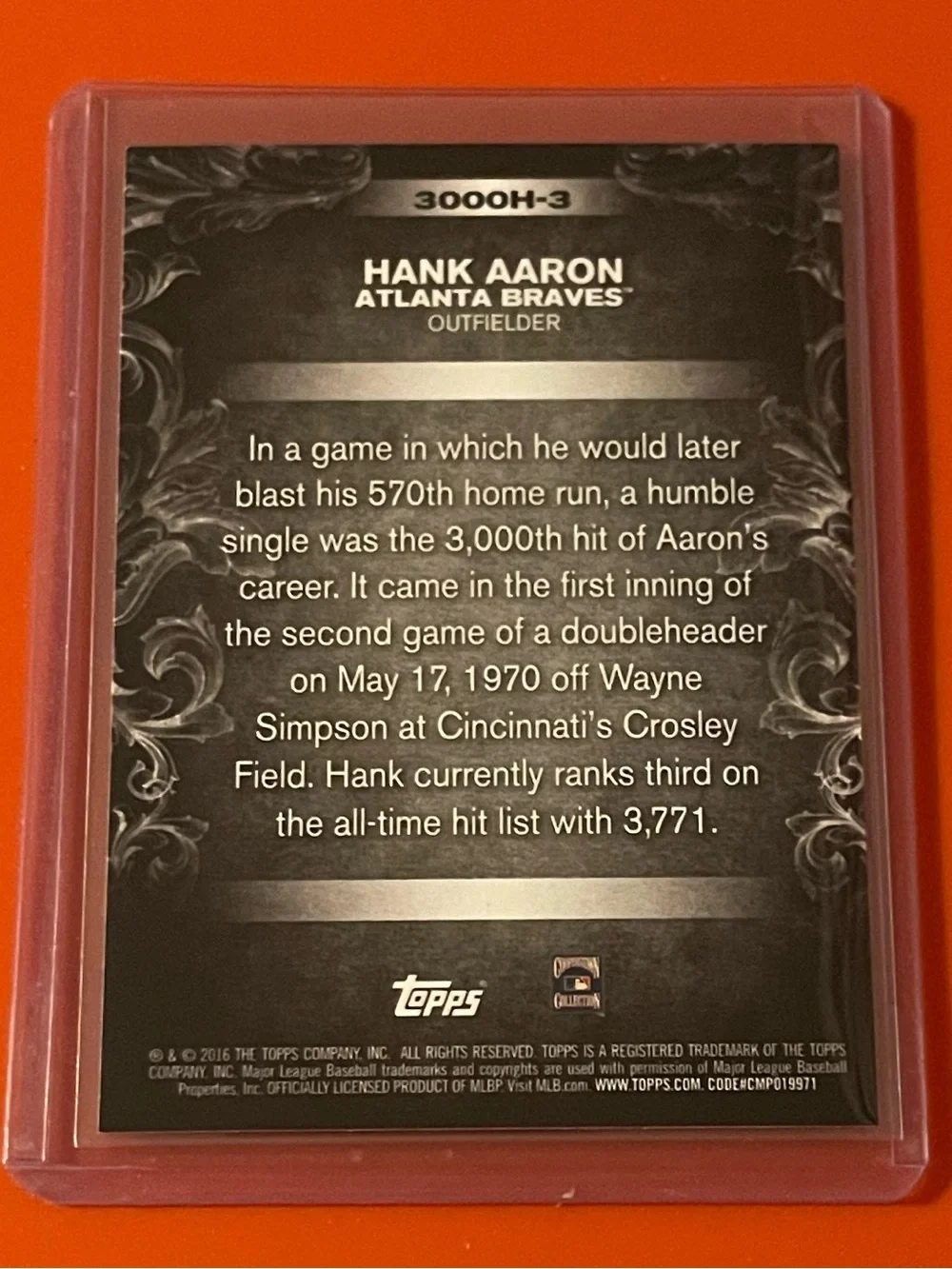 Topps great ungraded