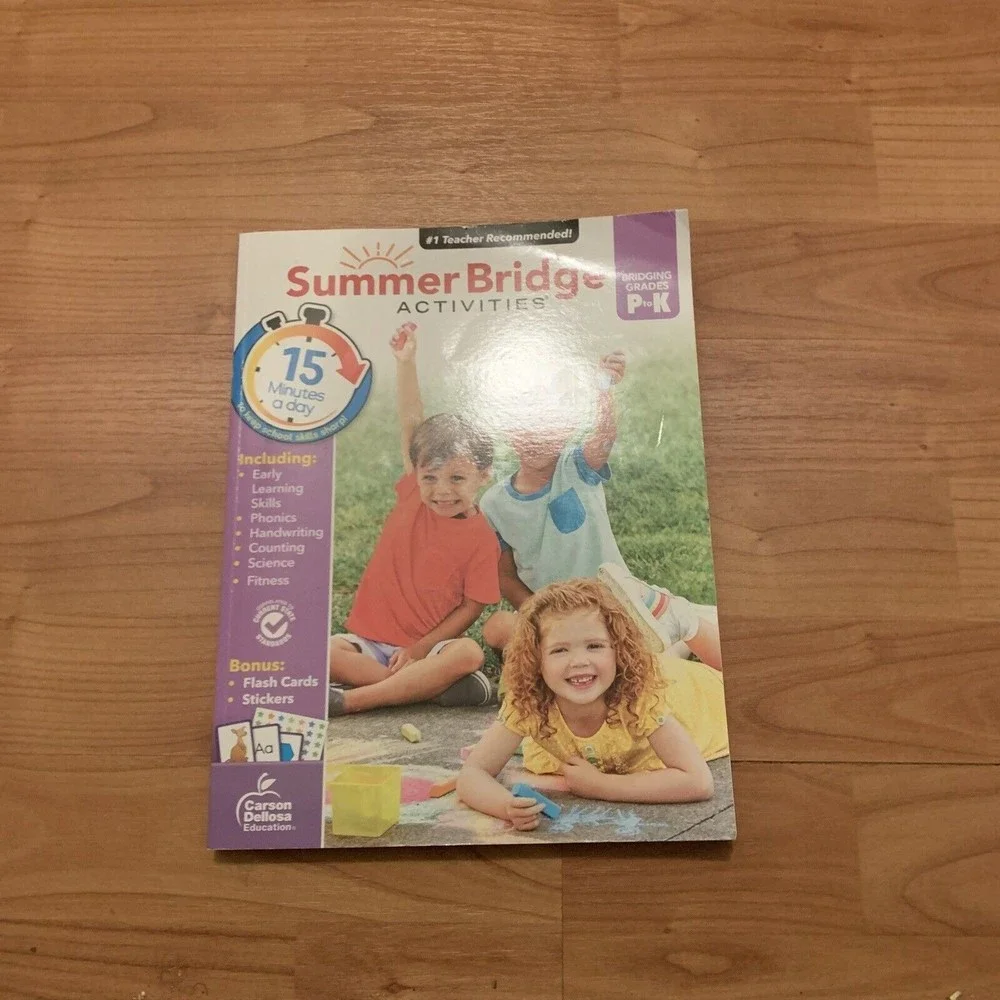 Summer Bridge Activities P to K Grades Workbook Paperback