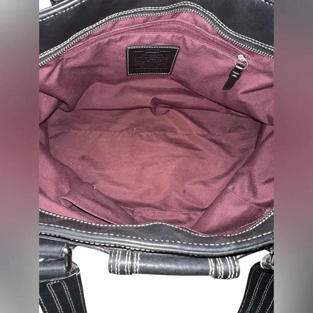 Coach stylish black
