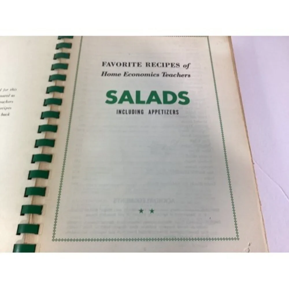 Favorite Recipes Of Home Economics Teachers: Salads Including Appetizers Cookboo