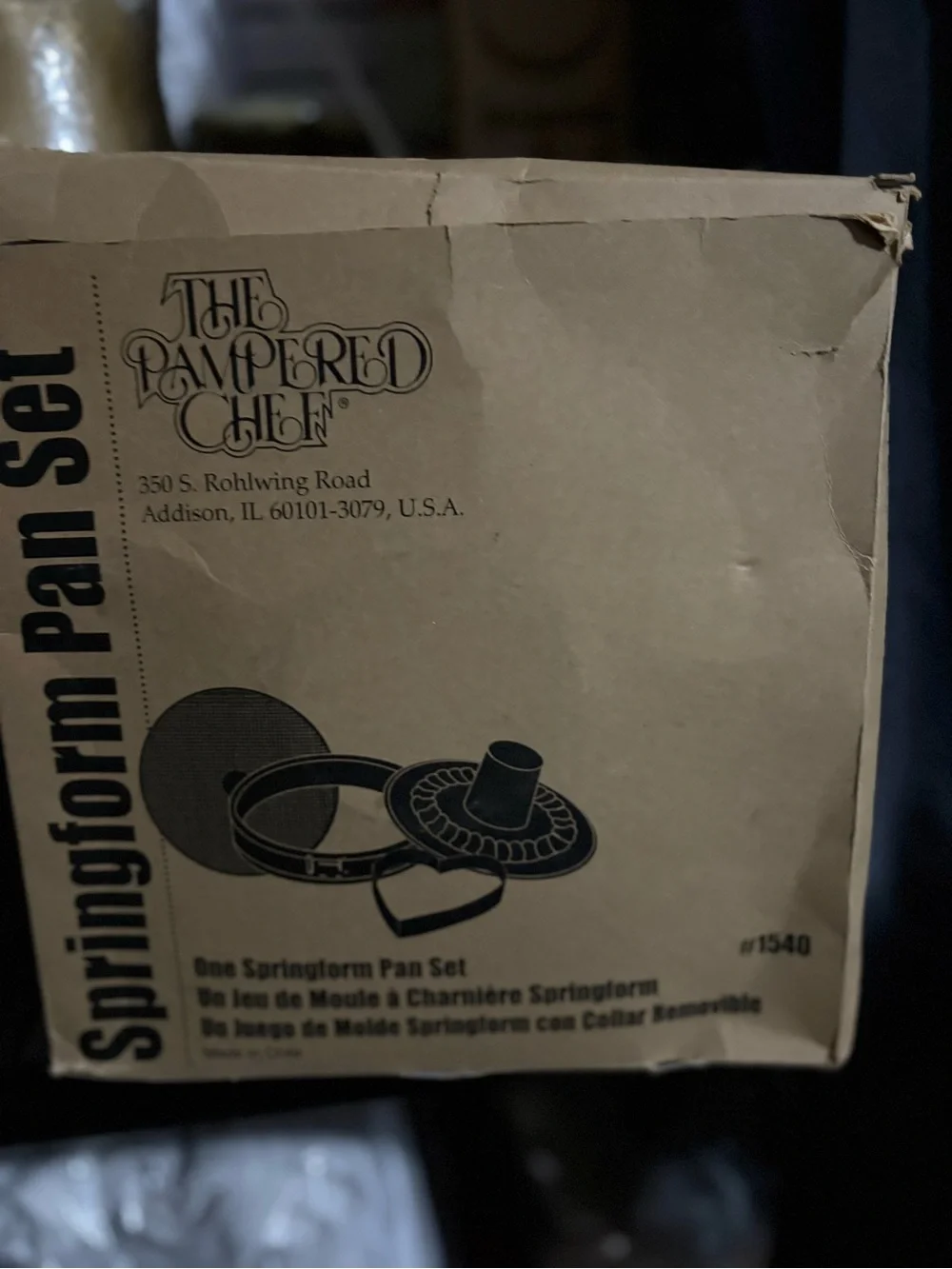 The Pampered Chef new boxed