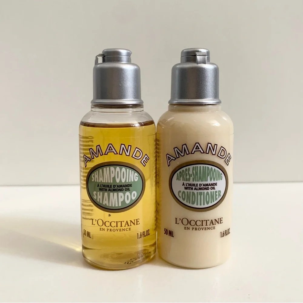 NWOT L’Occitane en Provence vanity set shampoo conditioner