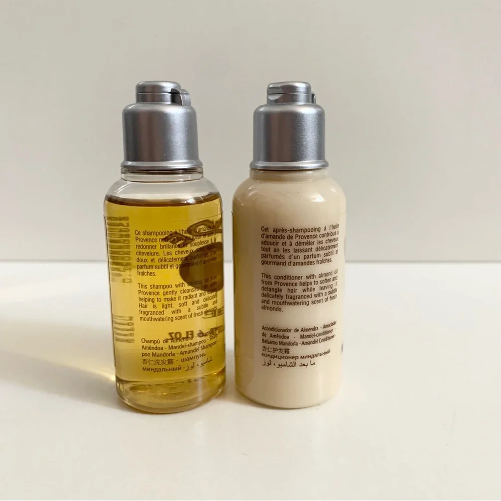 NWOT L’Occitane en Provence vanity set shampoo conditioner