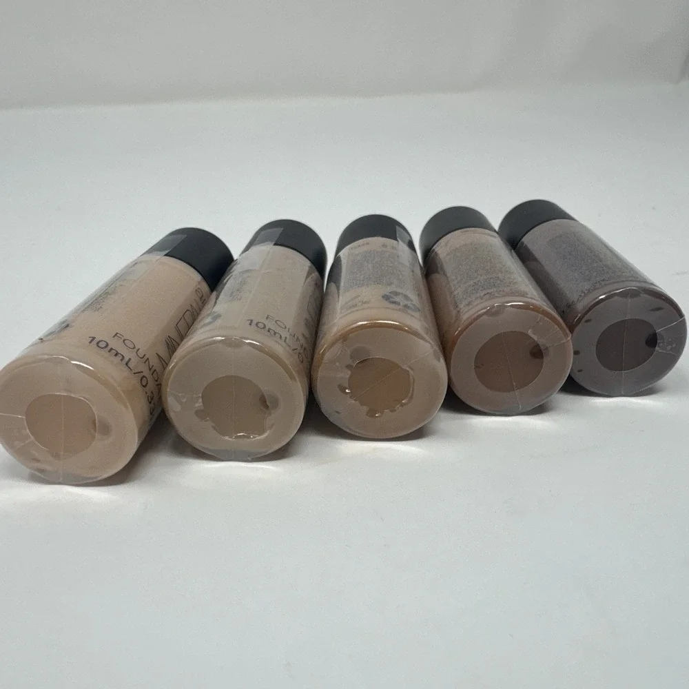 5 Pack Mineral Air Foundation  Starter Kit - Porcelain, Medium, Tan, Deep, Mocha