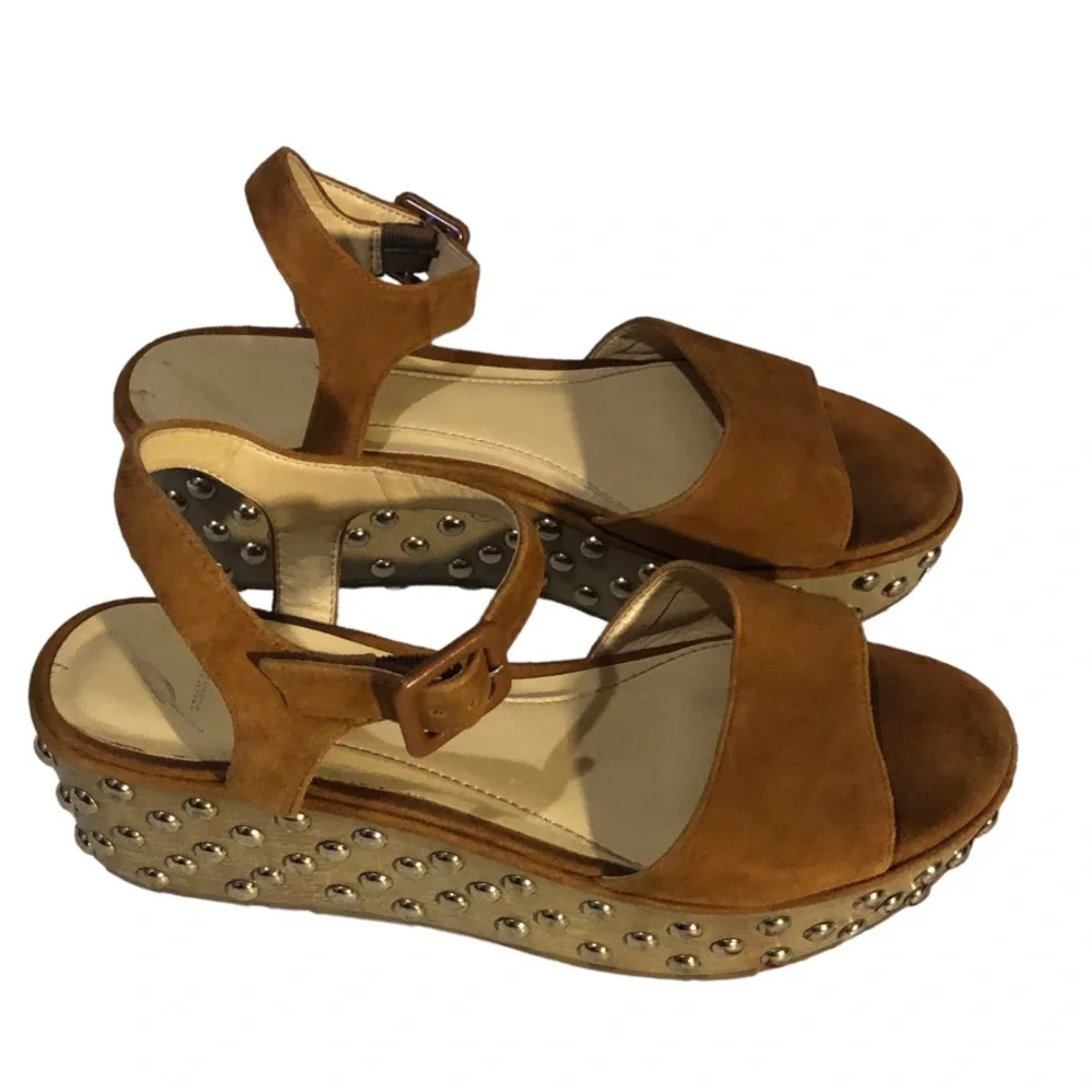 Brian Atwood franki studded platform sandals