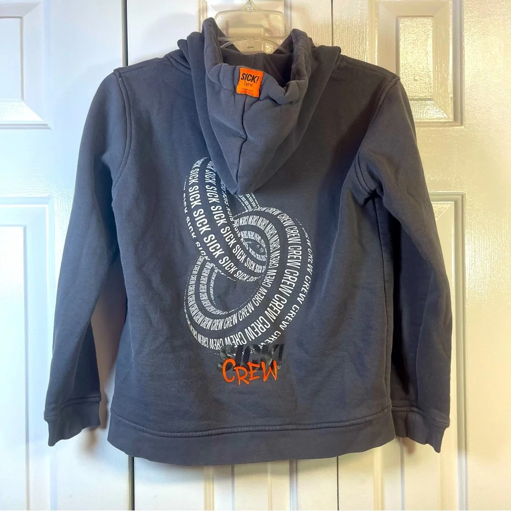 Sick Crew Gray Hoodie Fabio Wibmer Youth 140?‎ P19