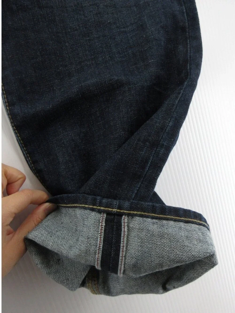 Polo Ralph Lauren Jeans 42X32 Varick Slim 625 Selvedge Straight Denim