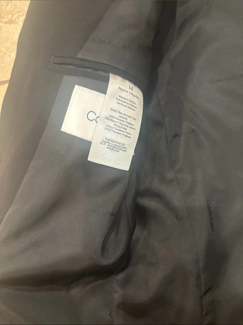 Calvin Klein sleek black