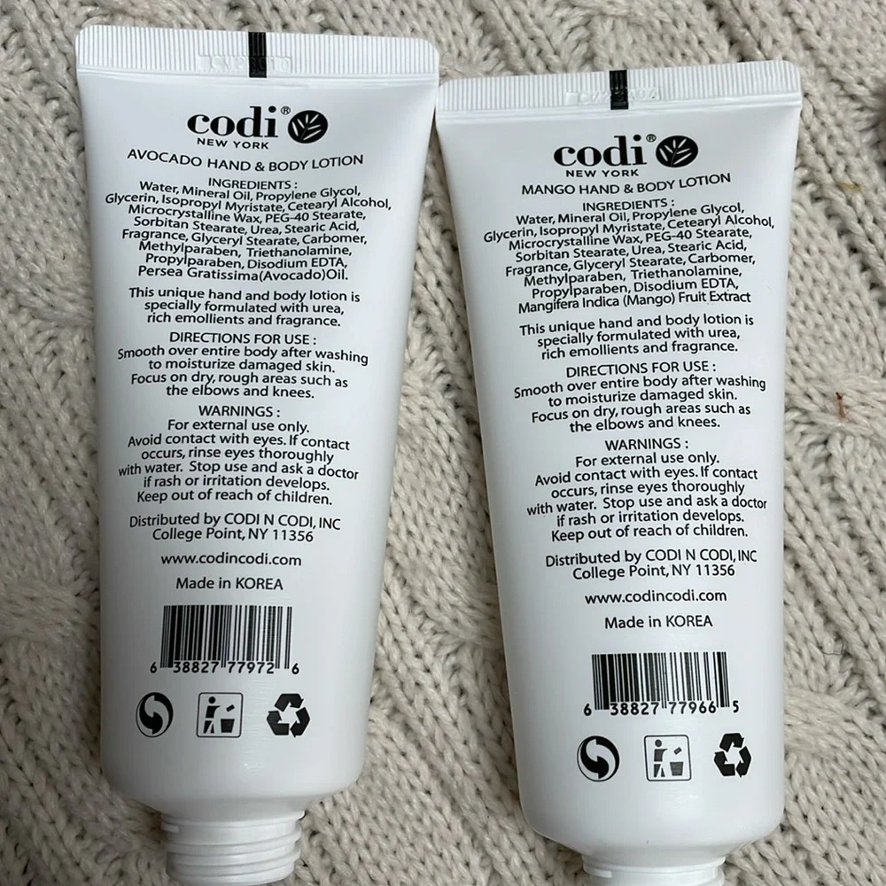 Codi nwot unised
