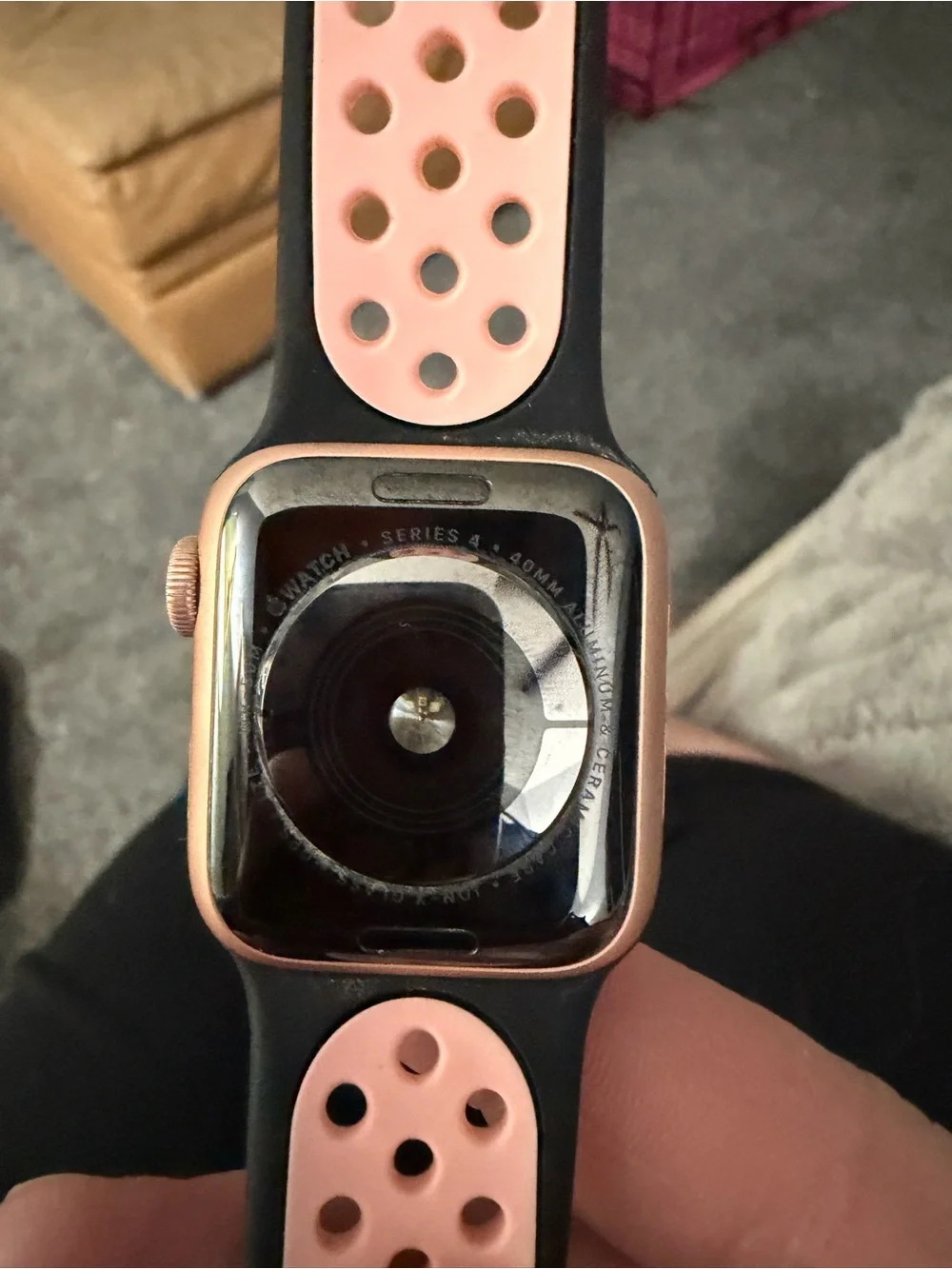 Apple watch featuring