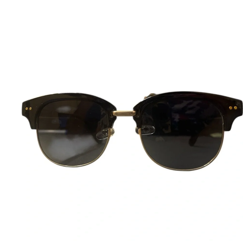 Women's Retro Browline Sunglasses - Adjustable Nose Pads, UV Protection #8