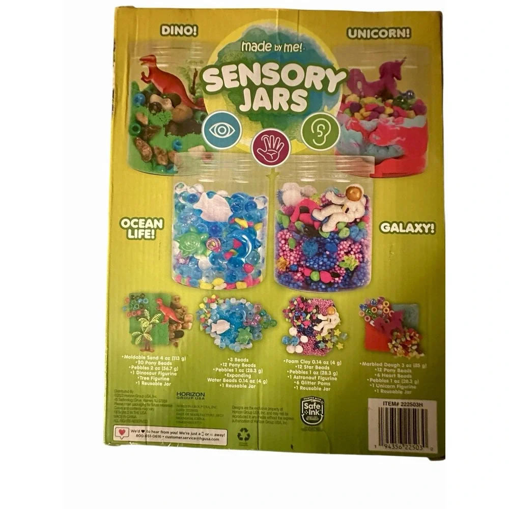 Made By‎ Me Sensory Jar 4PK - English Edition