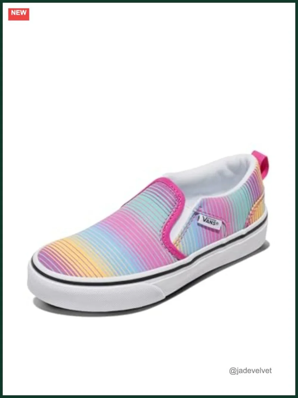 Girls Slip-on Sneakers - Canvas Athletic Shoes