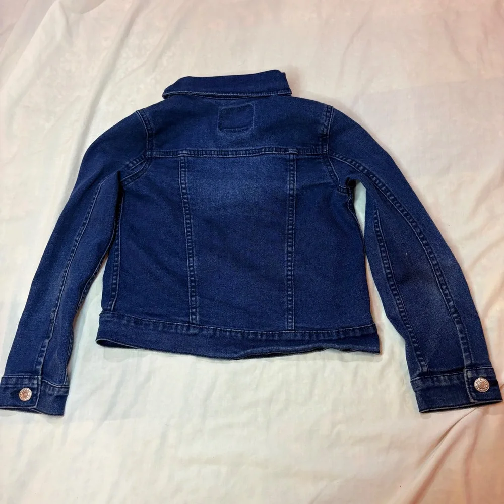 Levi's Kids Medium Wash Denim Trucker Jacket Blue Size‎ S 8-10 Years 4388-F62