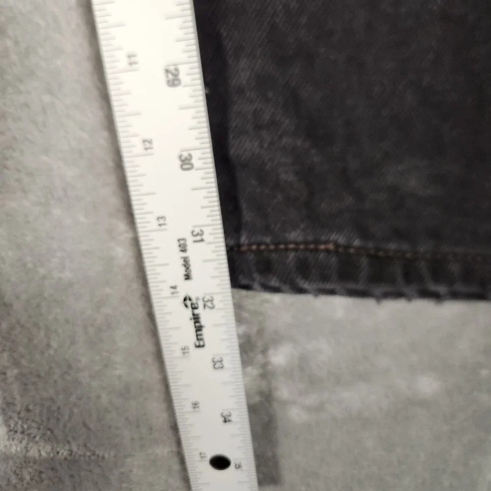 Levi's Jeans Men's 505 38X32‎ Denim Black Pre-Owned