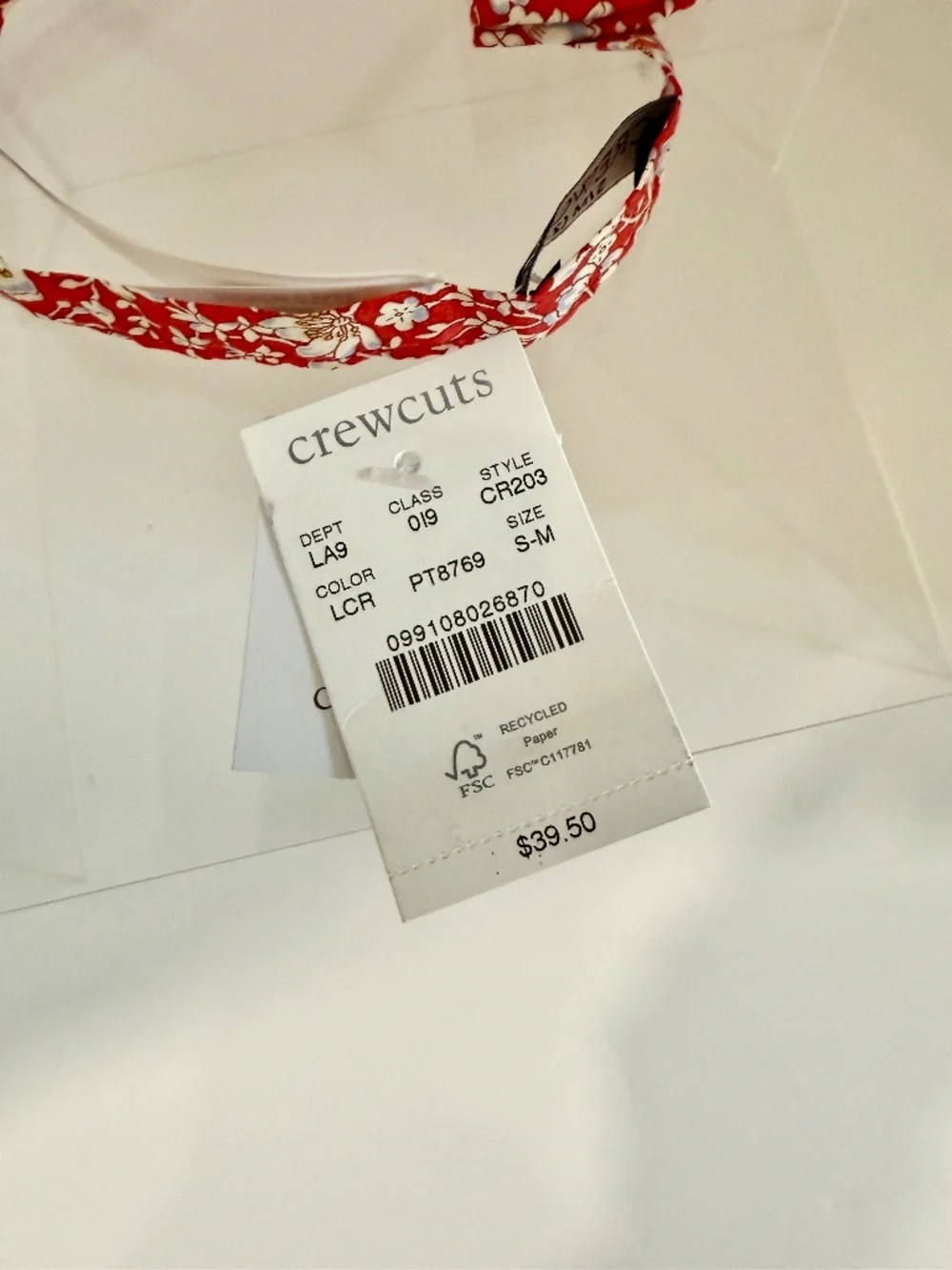 J. Crew adjustable about kid